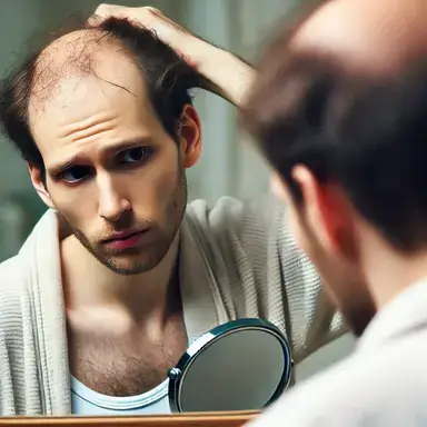 Imagen de enfermedad de Alopecia